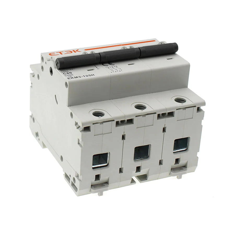 EKM3-125-3C80 Автоматический выключатель 3P 80А С Фото #1