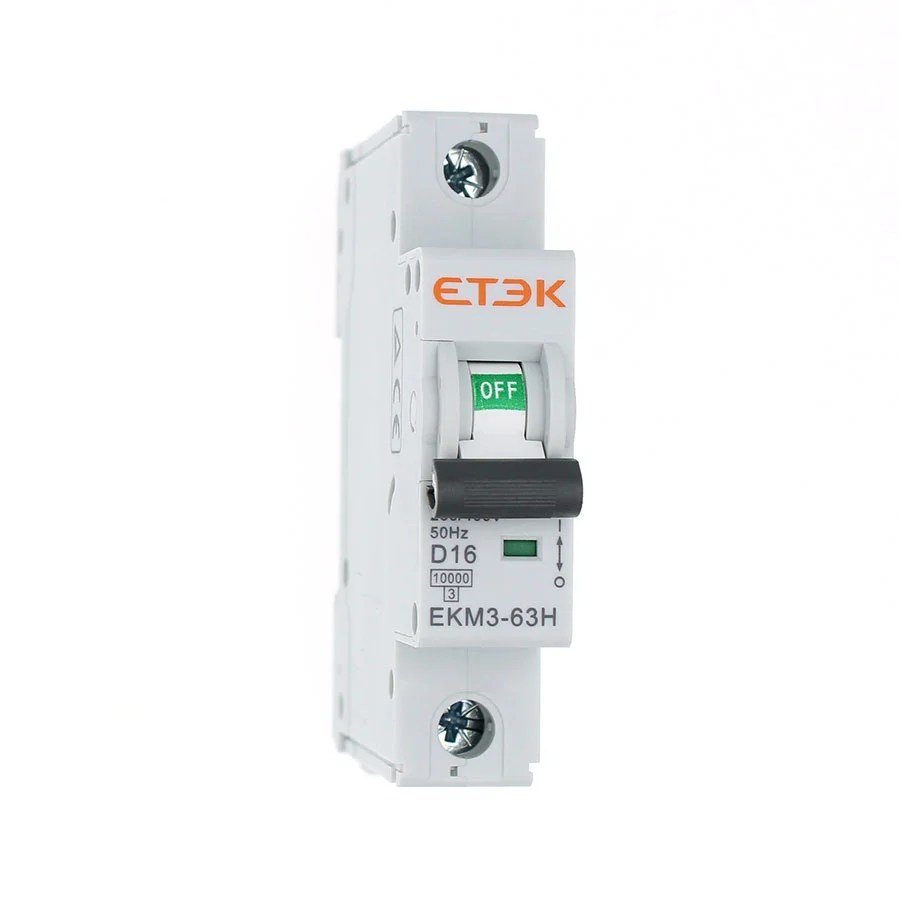 EKM3-63-1D16 Автоматический выключатель 1P 16А D