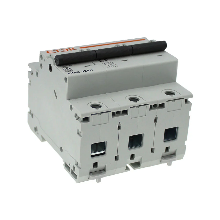 EKM3-125-3D80 Автоматический выключатель 3P 80А D Фото #1