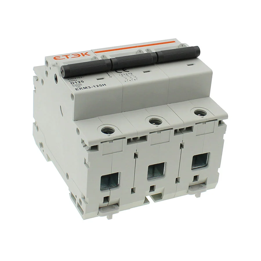 EKM3-125-3D125 Автоматический выключатель 3P 125А D Фото #1