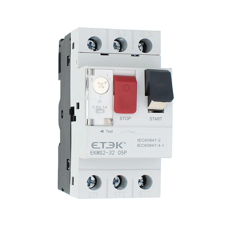 EKMS2-3205P Автоматический выключатель защиты двигателя 400/415V 0.63-1A
