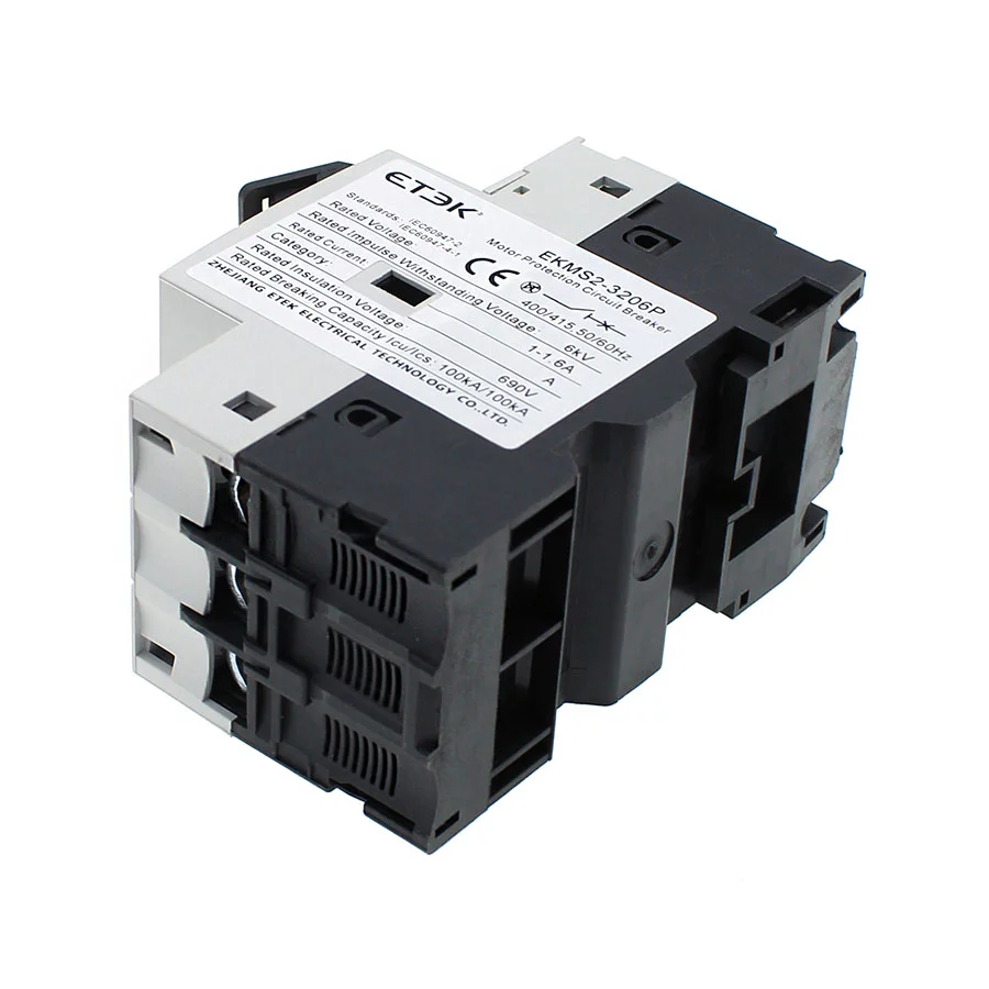 EKMS2-3206P Автоматический выключатель защиты двигателя 400/415V 1-1,6A Фото #2