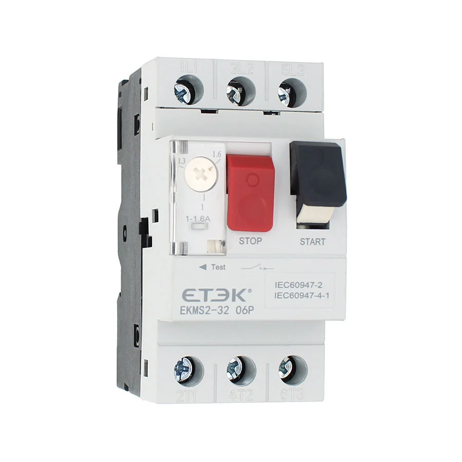 EKMS2-3206P Автоматический выключатель защиты двигателя 400/415V 1-1,6A