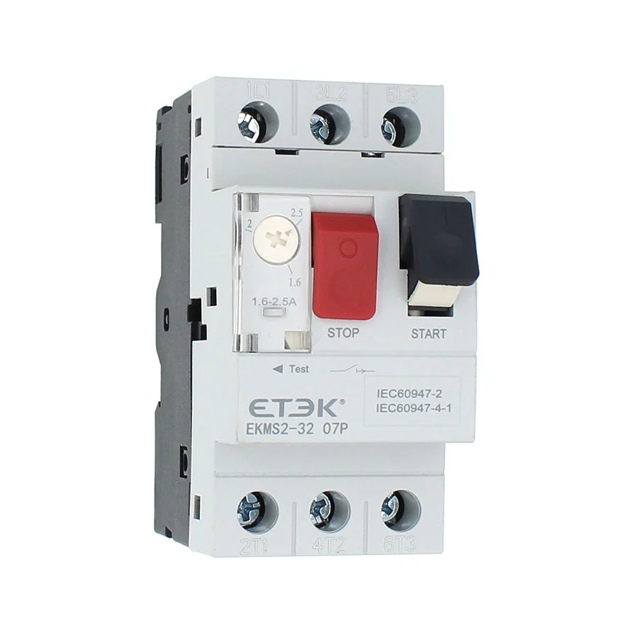EKMS2-3207P Автоматический выключатель защиты двигателя 400/415V 1,6-2,5A