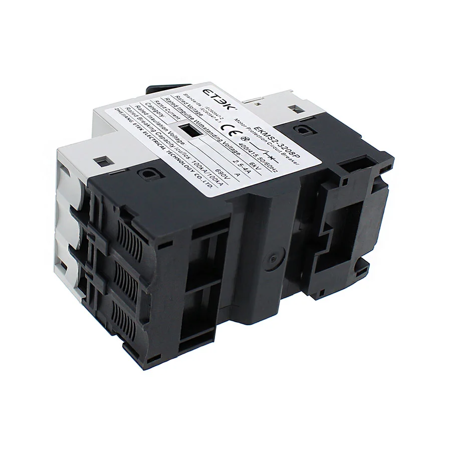 EKMS2-3208P Автоматический выключатель защиты двигателя 400/415V 2,5-4A Фото #2