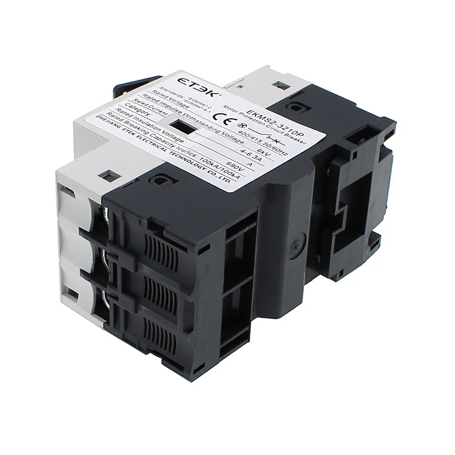 EKMS2-3210P Автоматический выключатель защиты двигателя 400/415V 4-6,3A Фото #2
