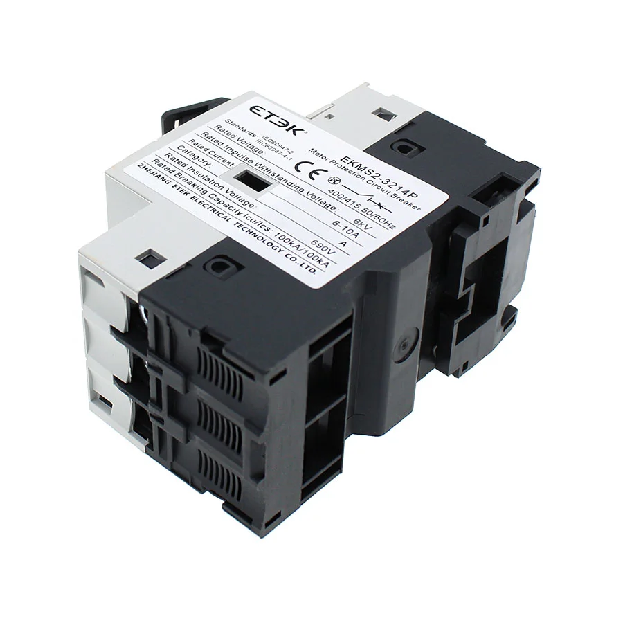 EKMS2-3214P Автоматический выключатель защиты двигателя 400/415V 6-10A Фото #2