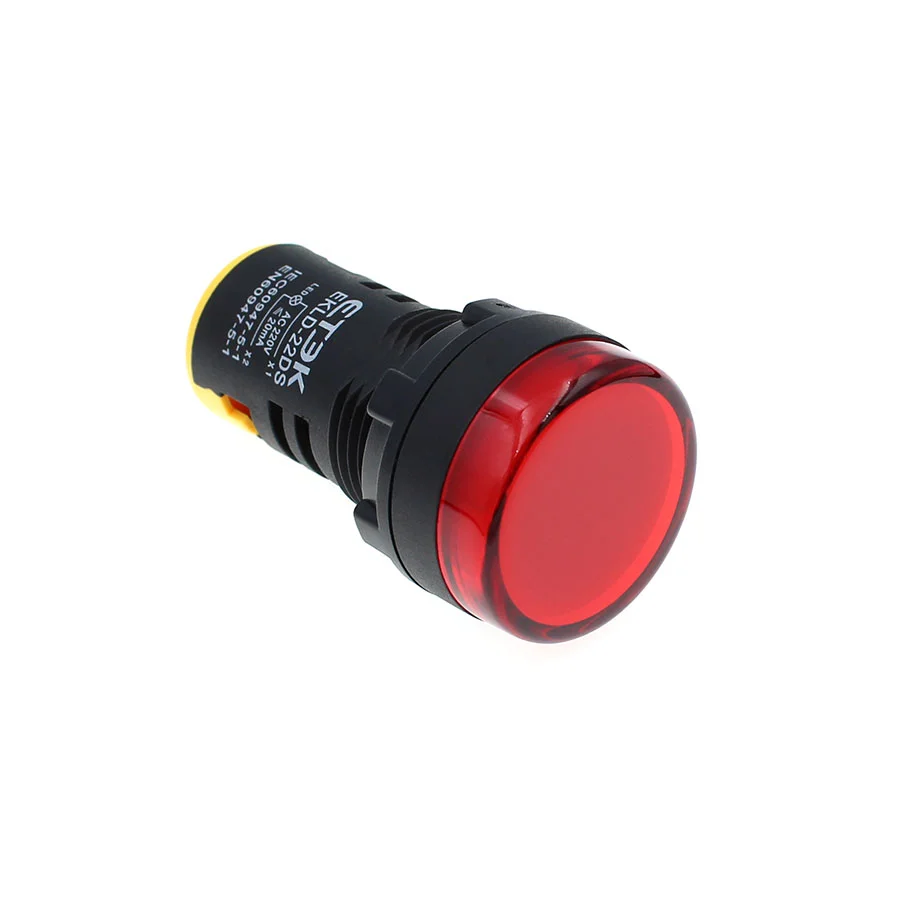 EKLD-22DS-R-220 Лампа красная 220VAC, D22