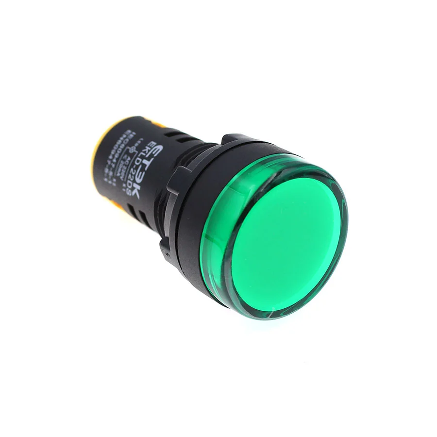 EKLD-22DS-G-220 Лампа зеленая 220VAC, D22