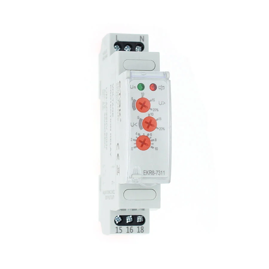 EKR8-7311220 Реле контроля напряжения, 220VAC