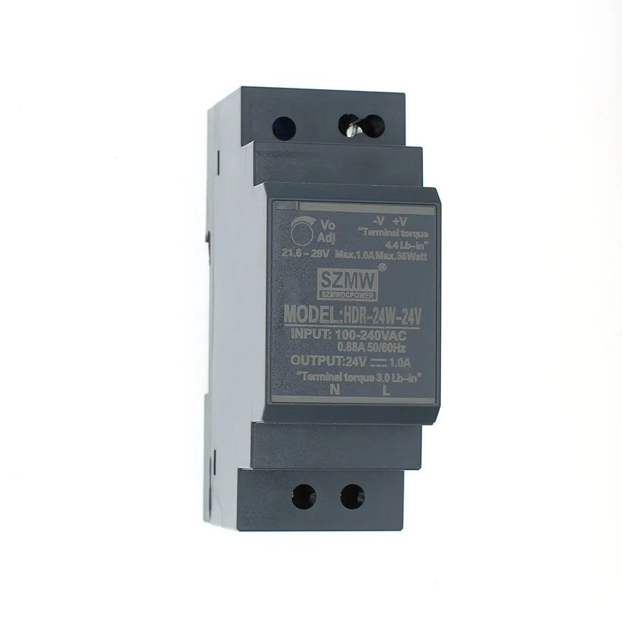 Источник питания HDR-24W-24V